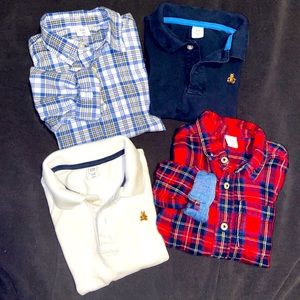 BUNDLE of 4 GAP Boys Tops, size 4/5